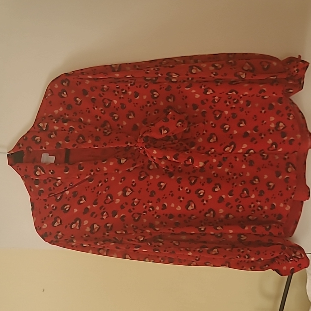 Chicos Heart Blouse